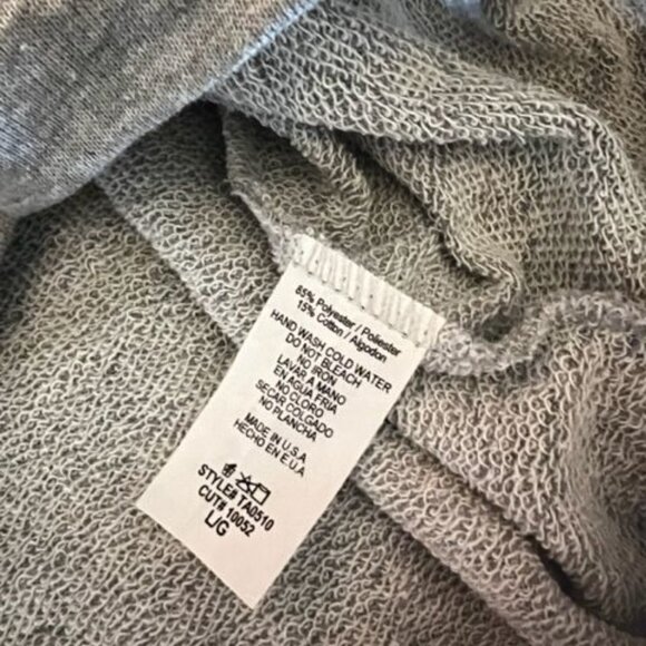 Vintage Grey Wild Waves Malibu Surfing Sweatshirt By 12PM Mon Ami‎  crew neck - Picture 5 of 6